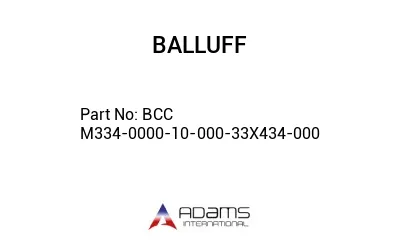 BCC M334-0000-10-000-33X434-000									