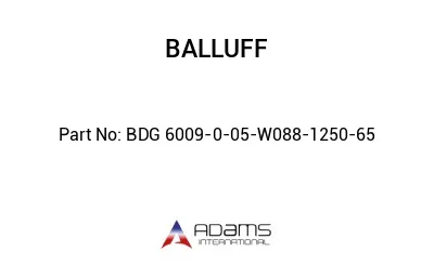 BDG 6009-0-05-W088-1250-65									