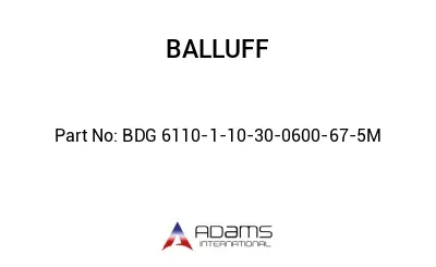 BDG 6110-1-10-30-0600-67-5M									