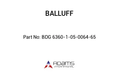 BDG 6360-1-05-0064-65									