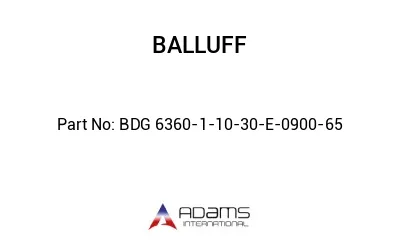 BDG 6360-1-10-30-E-0900-65									