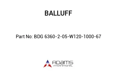 BDG 6360-2-05-W120-1000-67									