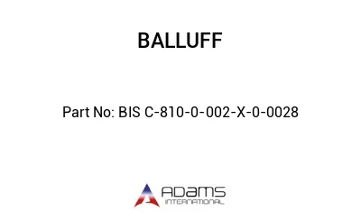 BIS C-810-0-002-X-0-0028									
