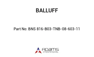 BNS 816-B03-TNB-08-603-11									