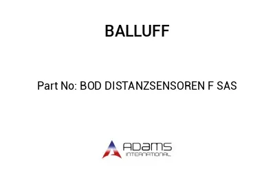 BOD DISTANZSENSOREN F SAS									