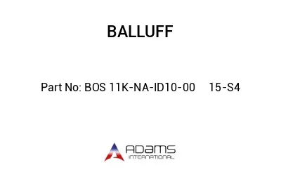 BOS 11K-NA-ID10-00	15-S4								