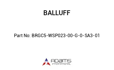 BRGC5-WSP023-00-G-0-SA3-01									