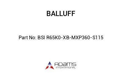 BSI R65K0-XB-MXP360-S115									