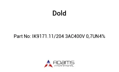 IK9171.11/204 3AC400V 0,7UN4%